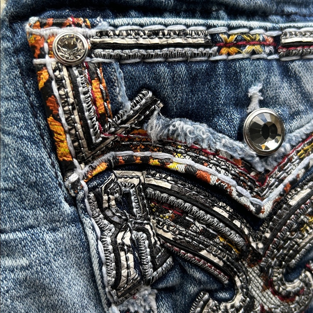 Rock Revival Jean shorts tag size 30 - Picture 8 of 16